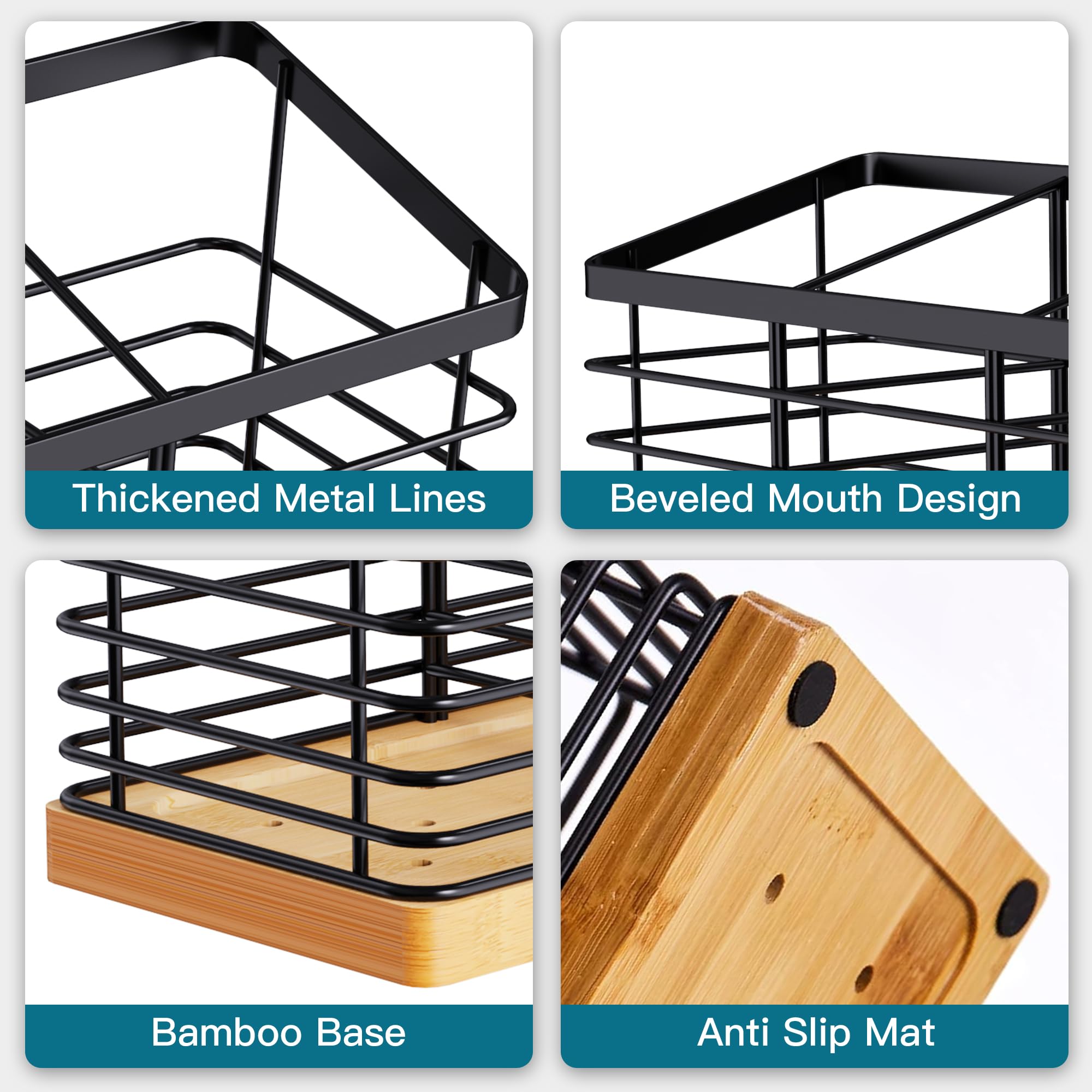 Suli thickened metal wires provide durable construction and lasting use