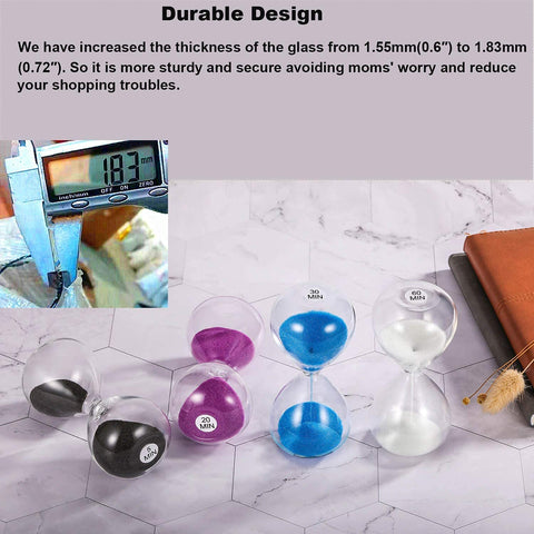 SuLiao hourglass on a desk for focused work breaks