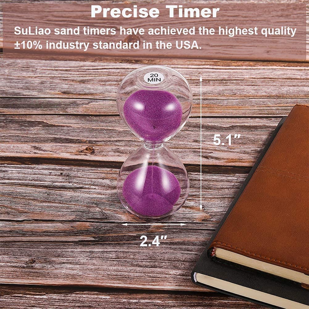 SuLiao hourglass kid-safe design ideal for family games