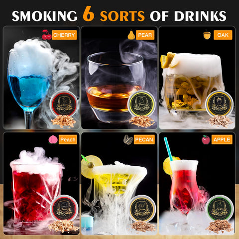 Sumapner glass cups and coasters elevate at-home tasting.