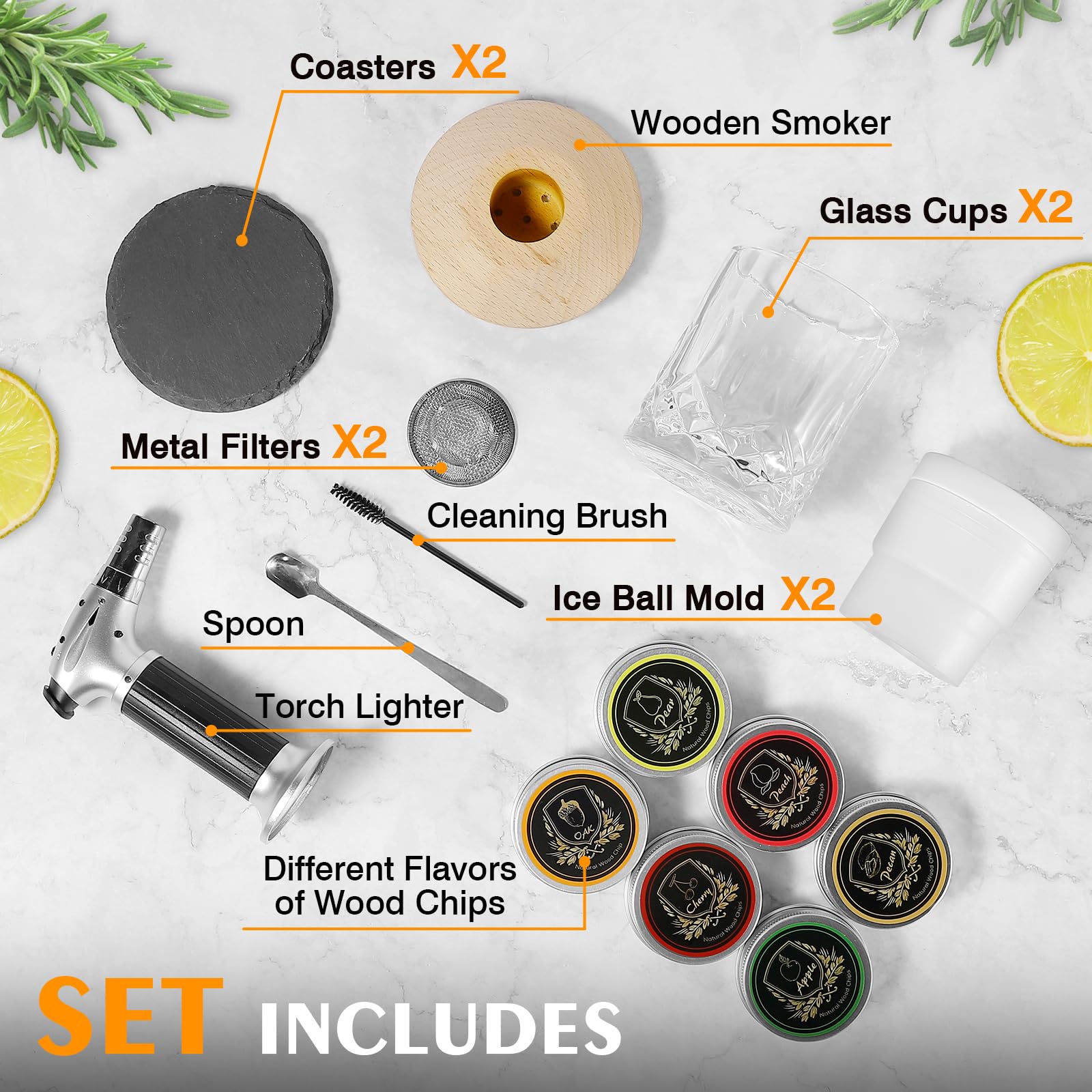Sumapner wood chip flavors pack offers customizable smoky notes.