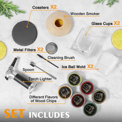 Sumapner wood chip flavors pack offers customizable smoky notes.