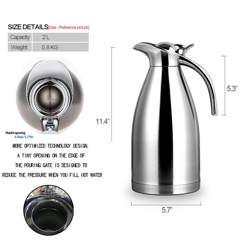 Sumerflos carafe spout design minimizes splashes and leaks