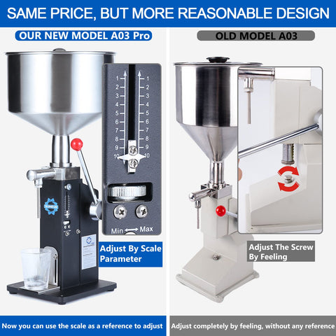 Sumeve A03 Pro anti drip nozzle minimizes waste and mess during operation.