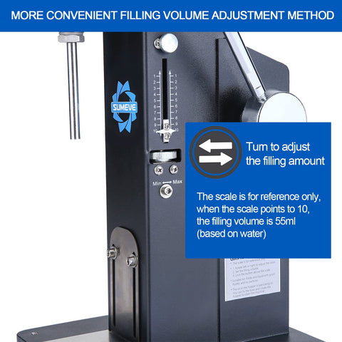 Sumeve A03 Pro versatile filler for liquids and pastes in small to medium batches.