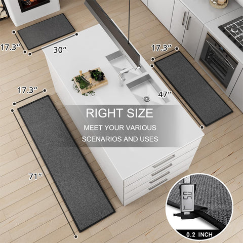 SUMLANS mat close-up—absorbent, stain-resistant surface for spill control.