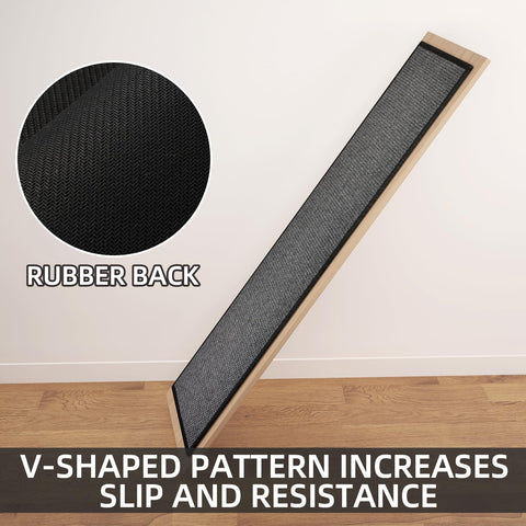 SUMLANS back view—rubber grip backing provides solid footing on slick floors.