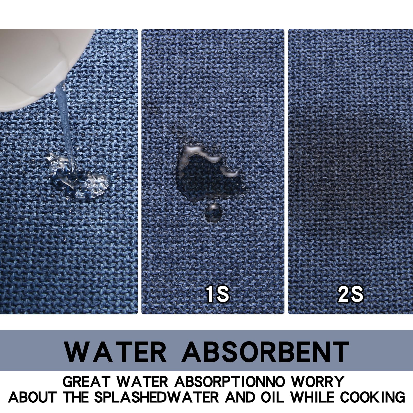 SUMLANS easy-clean machine-washable mat for quick refreshes.
