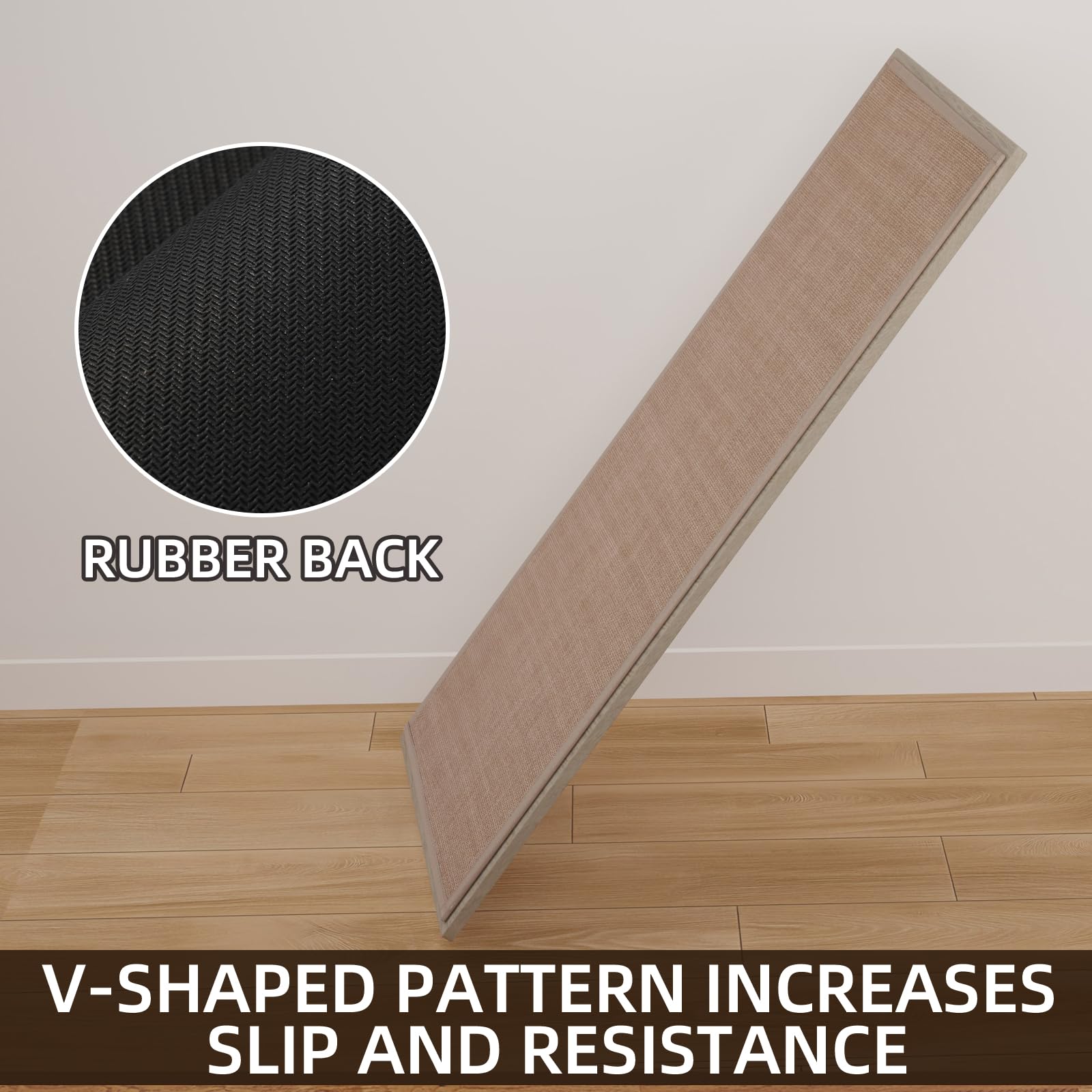 SUMLANS kitchen mat floor protection cushions feet and guards floors.