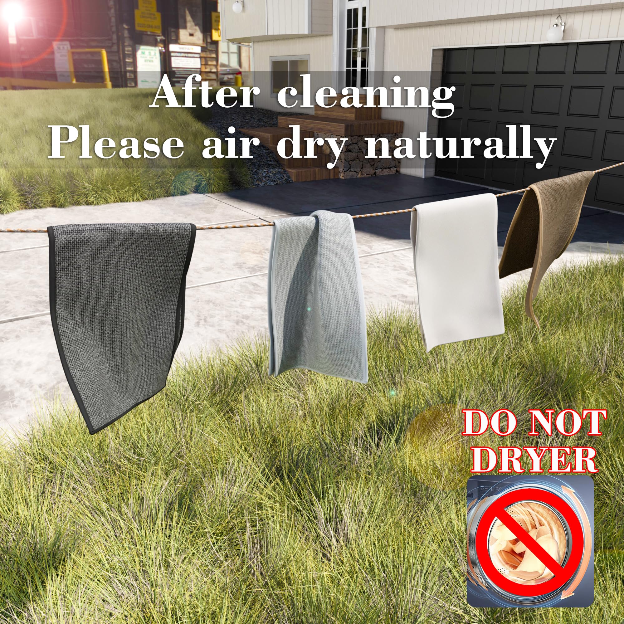 SUMLANS floor protection set shields surfaces from oils and debris.