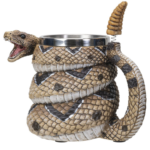 SUMMIT COLLECTION rattlesnake mug bar display ready for festive beverages