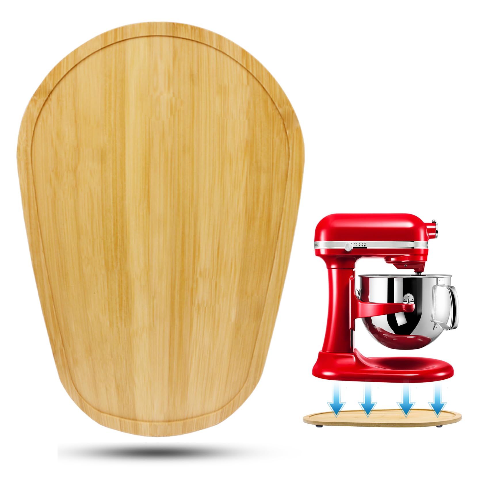 Durable construction supports routine kitchen tasks with style.