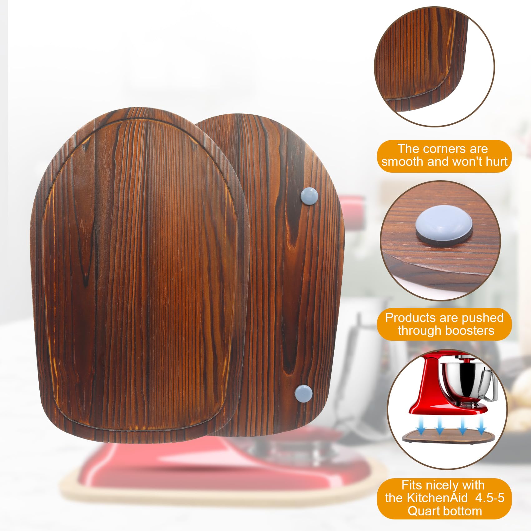 Sun3drucker bamboo surface remains durable for daily kitchen tasks.
