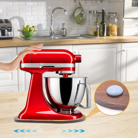 Sun3drucker bamboo slider offers quiet, effortless countertop sliding.