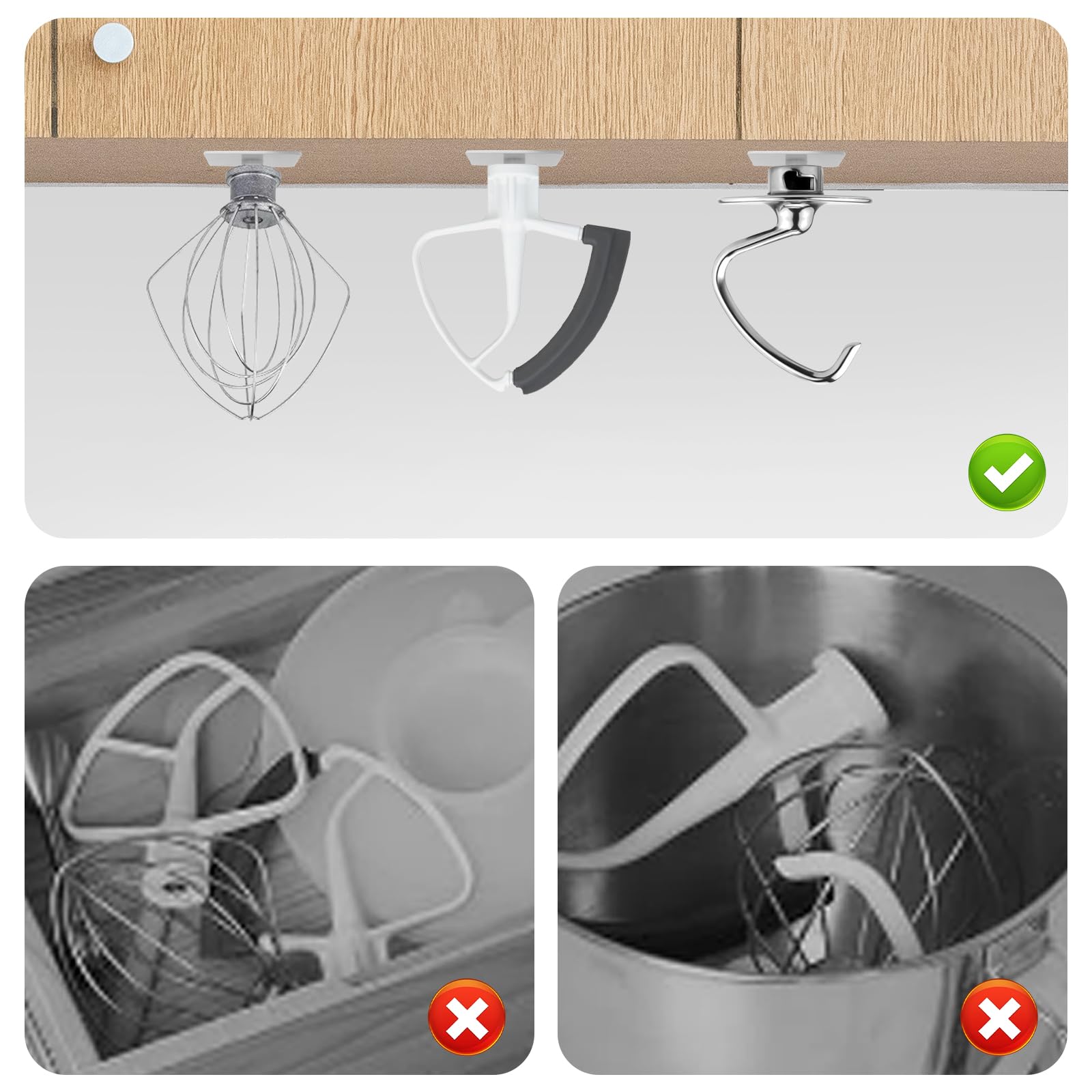Sun3drucker counter saver bamboo mat protects counters and saves space