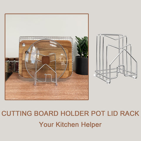 SUNFICON serving tray and cooling rack stand keeps essentials within arm's reach.