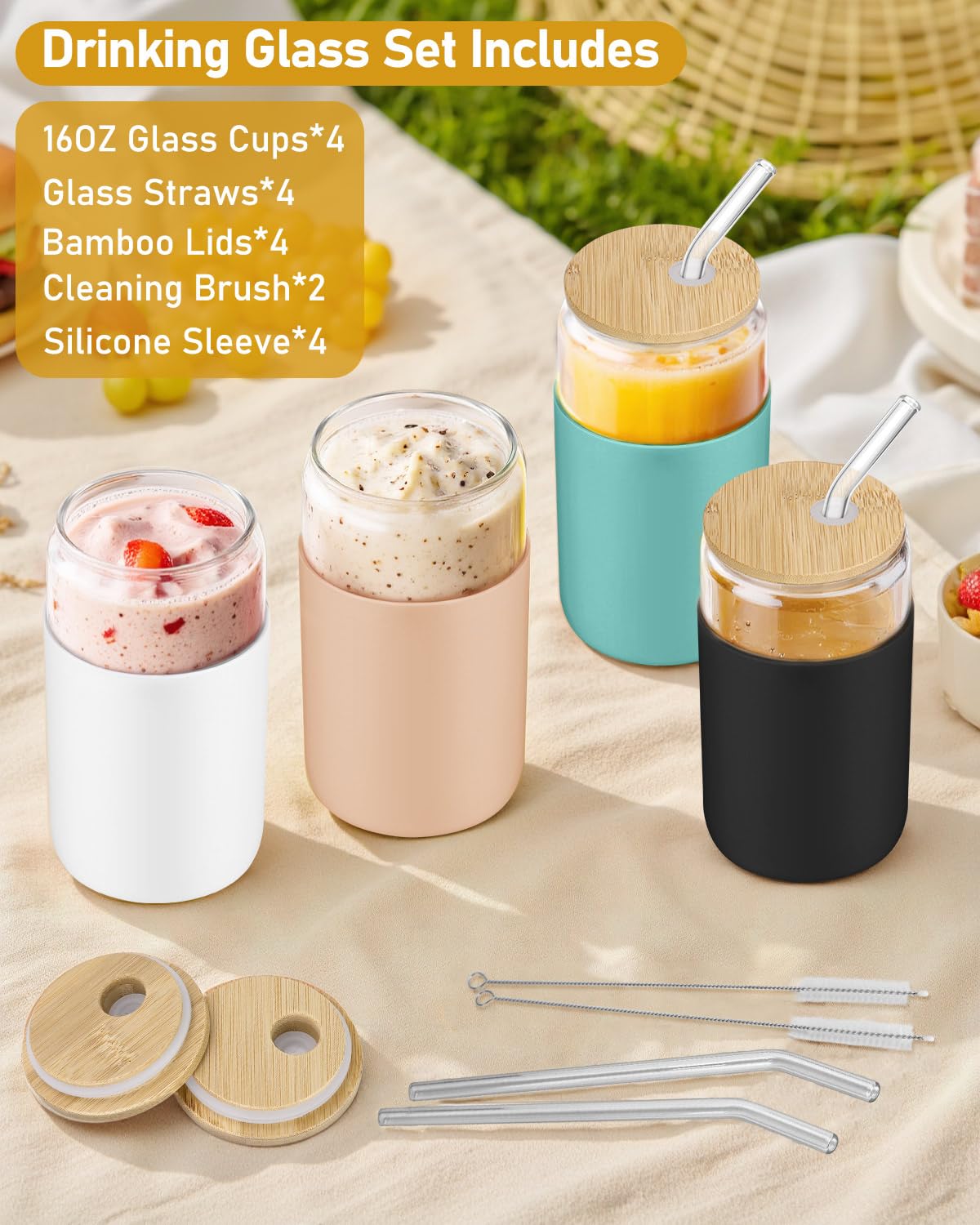 Sungwoo silicone sleeve protects hands and cup while adding grip.