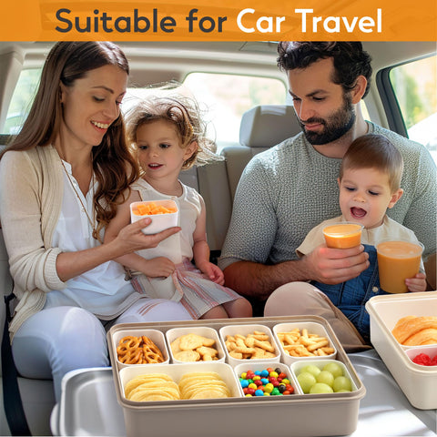 Sunhanny Snackle Box transparent lid offers quick visibility of contents
