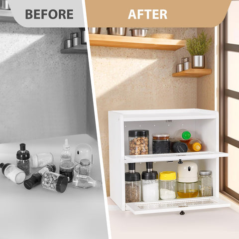 Sunhoo bread box flat-top lid doubles as extra counter space.