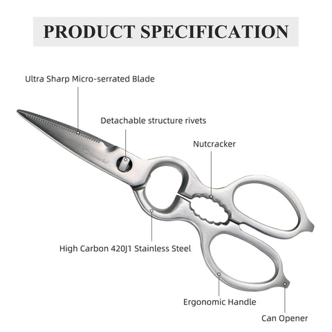 Sunnecko scissors with ergonomic handle demonstrating comfortable grip during use