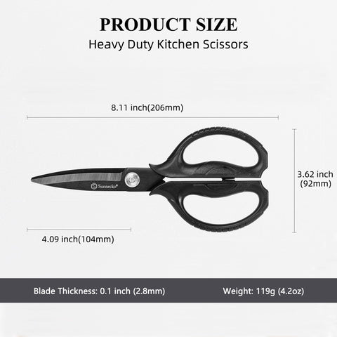 Sunnecko detachable-blades design for easy cleaning between tasks