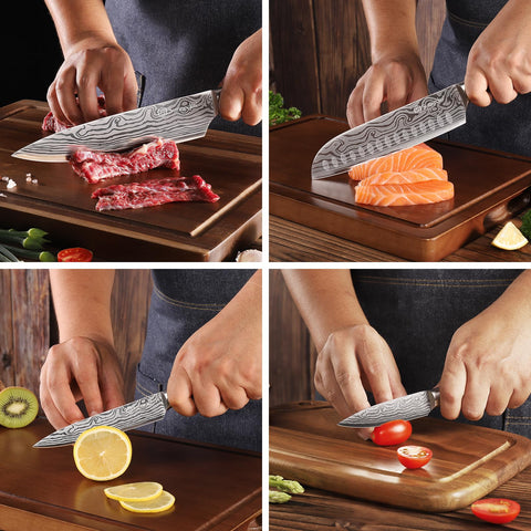 Sunnecko Pakka-wood handle design adds comfort and balanced handling.