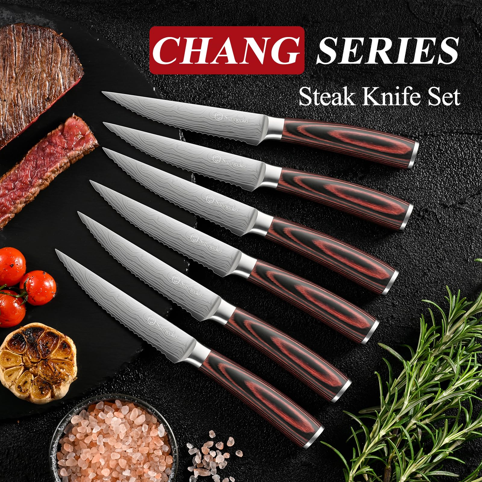 Sunnecko pakkawood handle shows ergonomic balance for comfortable carving