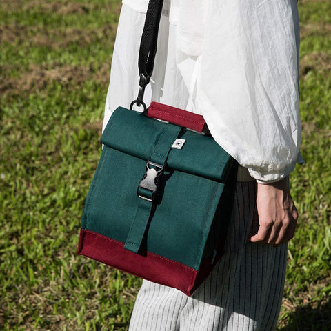 Sunny Bird foldable lunch bag, collapsible for compact packing