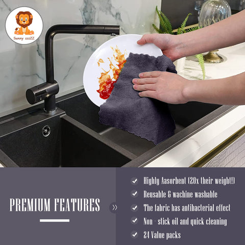 Sunny zzzZZ dishcloths ideal for sink and counters.