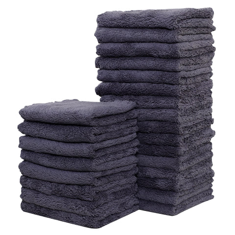 Sunny zzzZZ dishcloths with soft coral fleece for comfortable cleaning.