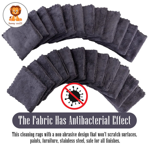 Sunny zzzZZ odorless dishcloths keep counters fresh.