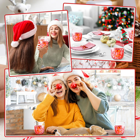 Sunnychicc gift-ready glass cups, perfect for Christmas gifts or celebrations