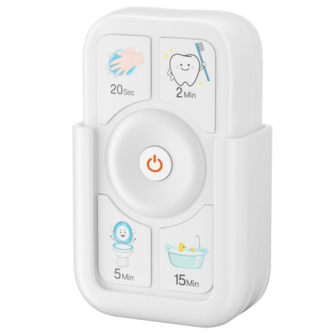 Sunnyload kid's brushing timer with teeth icon visuals to encourage consistent brushing.