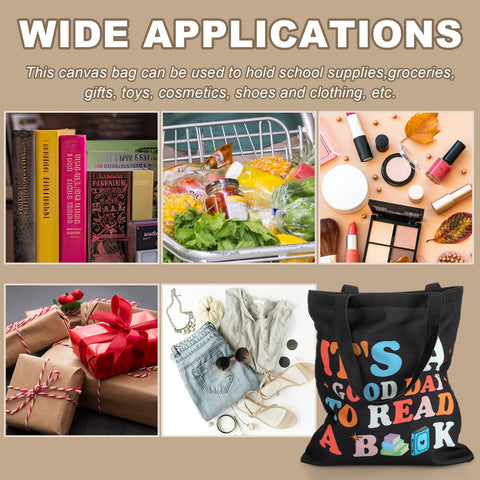 Sunnymove library gift-pack tote set for clubs and classrooms