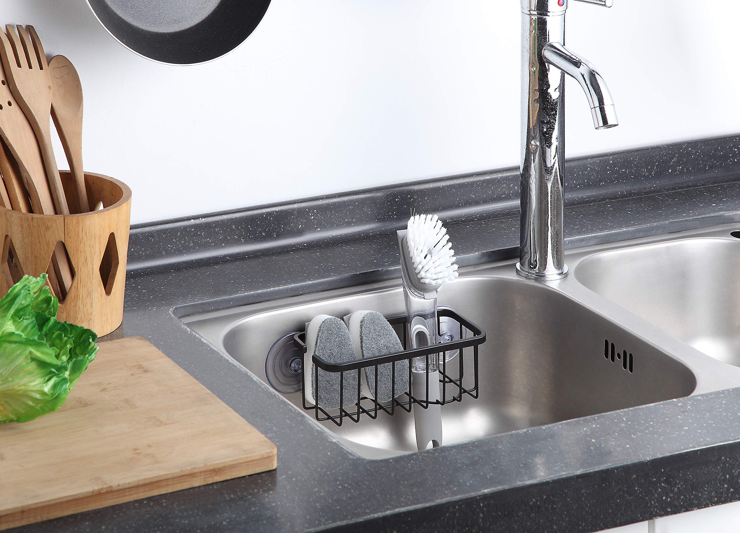 SunnyPoint NeverRust adhesive pad mount secures the rack on smooth non-porous surfaces.
