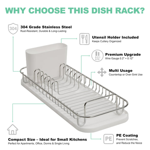SunnyPoint PE-coated base protects countertops and dishes from scratches.