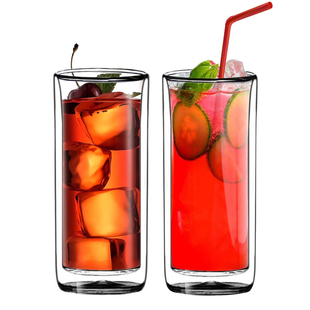 Sun's Tea 20oz double-wall tumbler, front view, keeps drinks insulated and sweat-free.