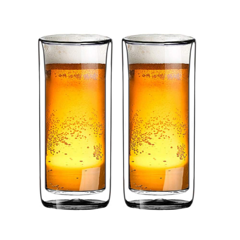 Sun's Tea 20oz tumbler, side view with liquid, showing versatile hot and cold use.
