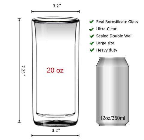 Sun's Tea 2-pack on display, demonstrates heavy-duty all-purpose drinkware.