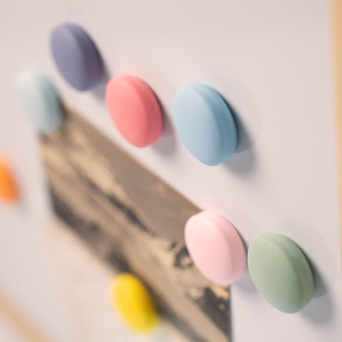 SUNURS flat-back neodymium magnets for a seamless look on metal surfaces