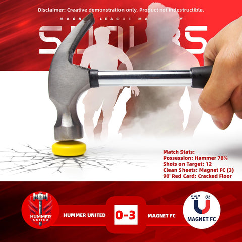 SUNURS round magnets with curved design add modern style and easy handling