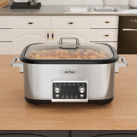 Sunvivi 8 Qt gift-ready packaging, perfect for families and new kitchens.