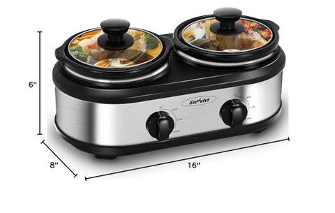 Sunvivi compact setup ideal for entertaining with buffet-style self-serve meals.