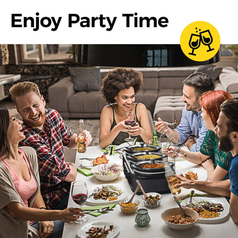 Sunvivi ideal for entertaining guests as a buffet server during gatherings