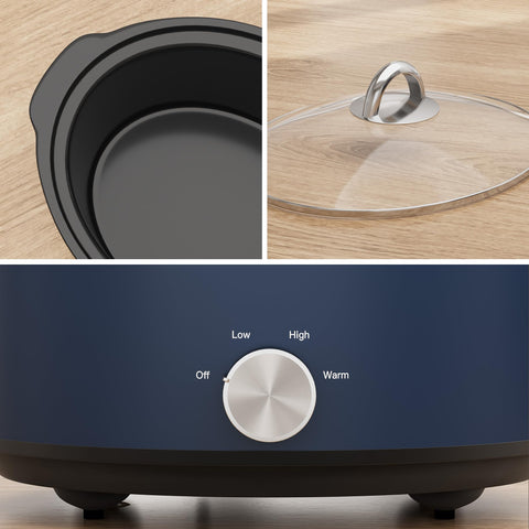 Sunvivi portable mini crock ideal for small gatherings and travel