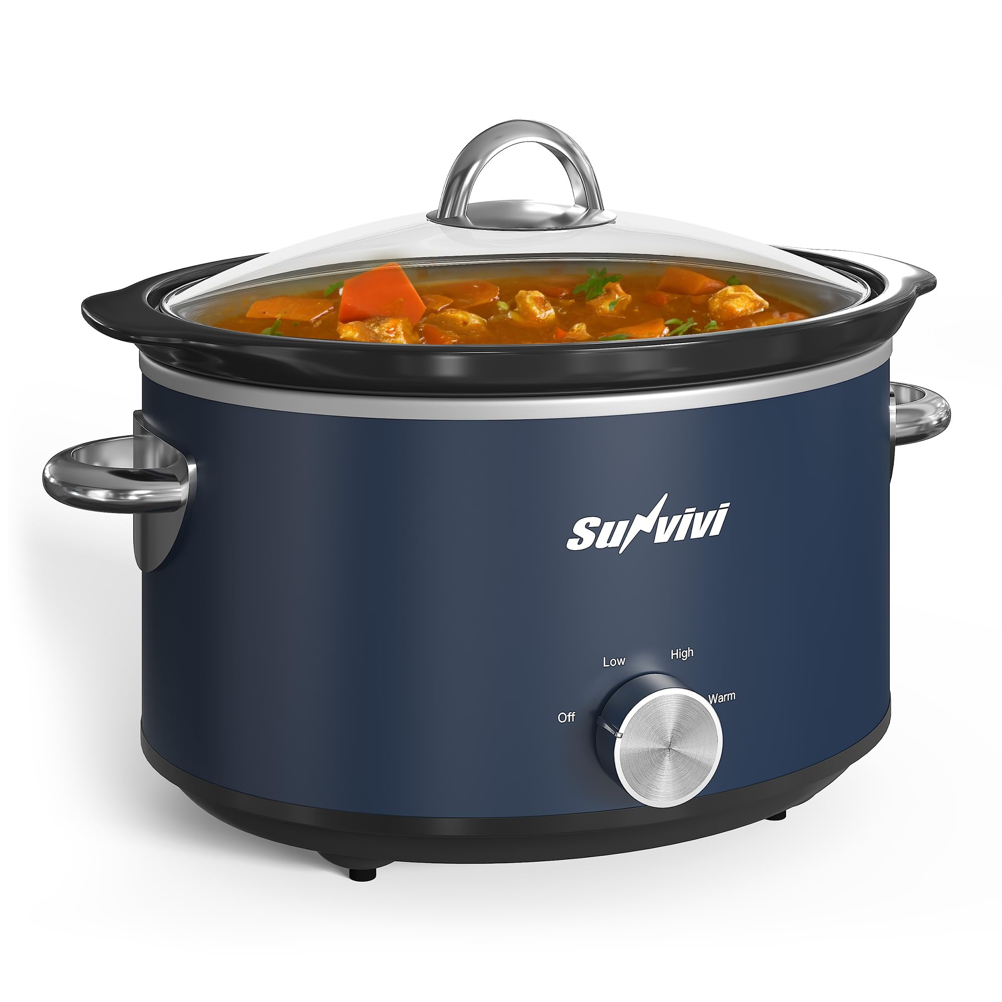 Sunvivi removable ceramic pot for simple dishwasher-safe cleanup