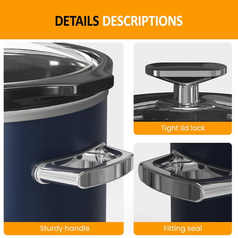 SUNVIVI slow cooker with stew demonstrates tender, flavorful results.