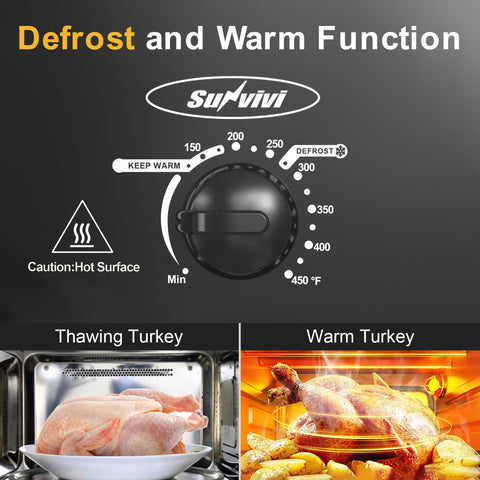 SUNVIVI roaster in stainless steel fits busy kitchen spaces.