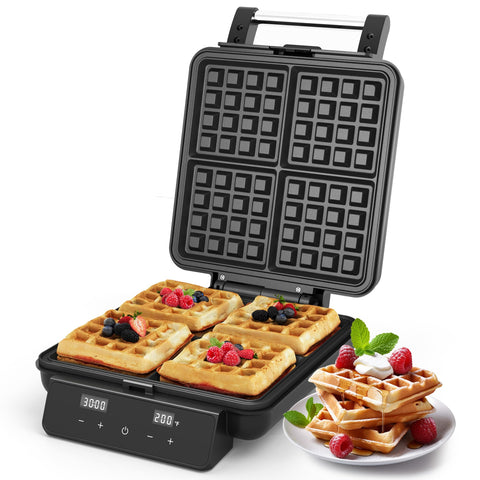 Sunvivi versatile waffle maker enables creative breakfasts