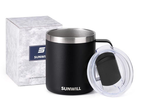 SUNWILL BPA-free lid ensures a safe, clean sipping experience.